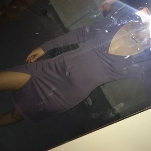 Beautiful mini purple dress